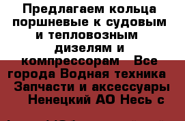 Предлагаем кольца поршневые к судовым и тепловозным  дизелям и компрессорам - Все города Водная техника » Запчасти и аксессуары   . Ненецкий АО,Несь с.